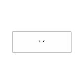 Aangepaste 2,15" x 0,78" Stempel (Design)