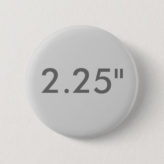 Aangepaste 2,25-inch standaard Ronde Badge-Sjabloo Button 5,7 Cm (Voorkant)