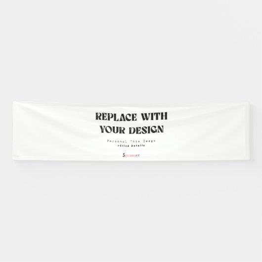 Aangepaste 2.5' x 10' Vinyl Spandoek (Horizontaal)