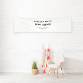 Aangepaste 2.5' x 10' Vinyl Spandoek (Insitu)