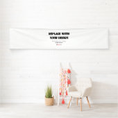Aangepaste 2.5' x 12' Vinyl Spandoek (Insitu)