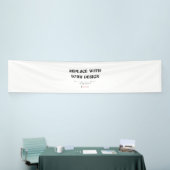 Aangepaste 2.5' x 12' Vinyl Spandoek (Beurs)