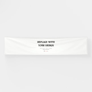 Aangepaste 2.5' x 12' Vinyl Spandoek
