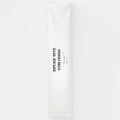 Aangepaste 2.5' x 12' Vinyl Spandoek (Verticaal)