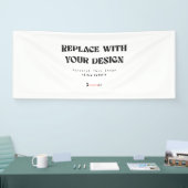 Aangepaste 2.5' x 6' Vinyl Spandoek (Beurs)