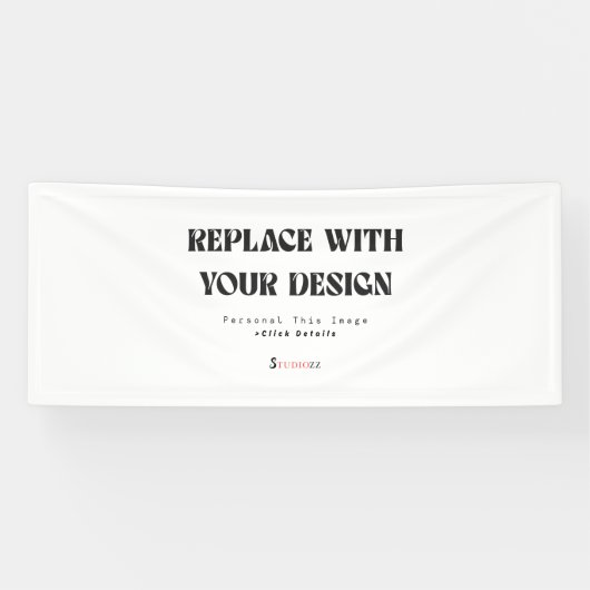 Aangepaste 2.5' x 6' Vinyl Spandoek (Horizontaal)