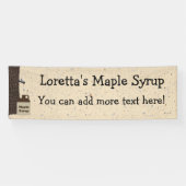 Aangepaste 2,5 x 8'-kantelbeveiliging met APLYPREP Spandoek (Horizontaal)