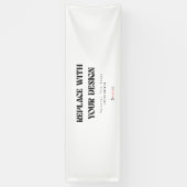 Aangepaste 2.5' x 8' Vinyl Spandoek (Verticaal)
