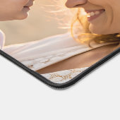 Aangepaste 2 foto en jaarkalender 2026 Grote muis Bureaumat (Hoek)