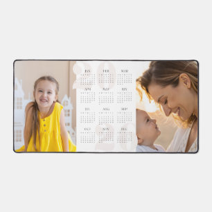 Aangepaste 2 foto en jaarkalender 2026 Grote muis Bureaumat