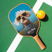 Aangepaste 2 foto gepersonaliseerde naam pickleball paddle