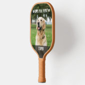 Aangepaste 2 Foto Huisdier Hond Pickleball Paddle (Links)
