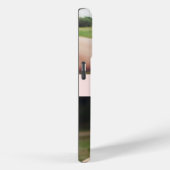 Aangepaste 2 foto huisdier hondenliefhebber blush Case-Mate iPhone case (Achterkant / Rechts)