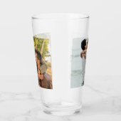 Aangepaste 2 foto moderne aandenken glas (Rechts)