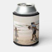 Aangepaste 2 foto-sjabloon met dubbelzijdige selec blikjeskoeler (Blikje Achterkant)