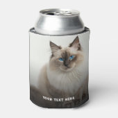 Aangepaste 2 foto-sjabloon met dubbelzijdige selec blikjeskoeler (Blikje Voorkant)