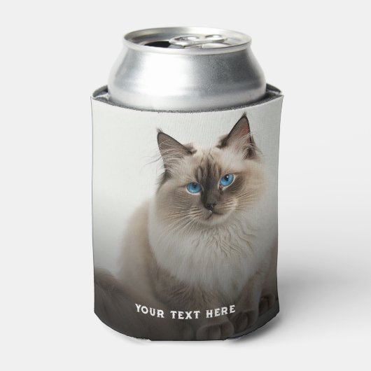 Aangepaste 2 foto-sjabloon met dubbelzijdige selec blikjeskoeler (Blikje Voorkant)