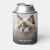 Aangepaste 2 foto-sjabloon met dubbelzijdige selec blikjeskoeler (Blikje Achterkant)