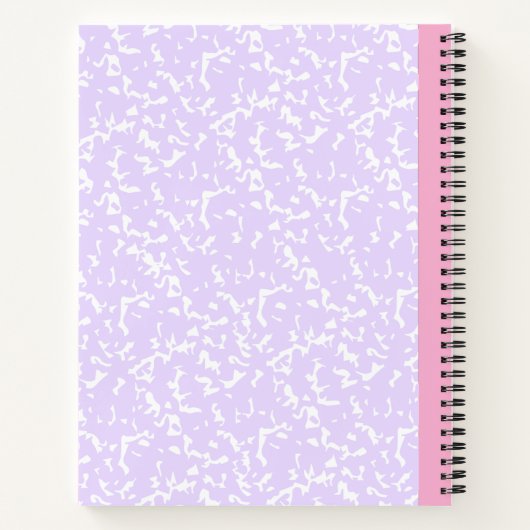 Aangepaste 2 foto's Collage Notitieboek met Script (Achterkant)