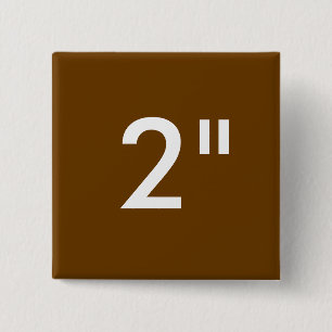 Aangepaste 2-inch inktvierkant badge lege Sjabloon Vierkante Button 5,1 Cm