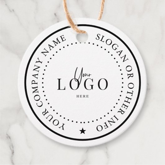 Aangepaste 2-inch Kraft-ronde Bedankjes Labels (Voorkant)