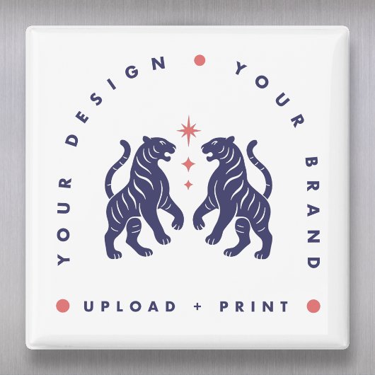 Aangepaste 2" magneet | Ontwerp upload koelkastmag