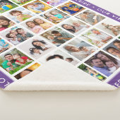 Aangepaste 30 foto collage familie citaten Naam Pa Sherpa Deken (3/4)