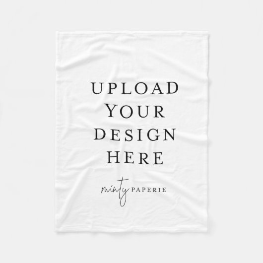 Aangepaste 30 x 40-inch flatpanel, klein fleece deken (Voorkant)