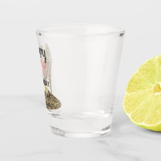 Aangepaste 30e verjaardag shot glas (Rechts)