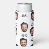 Aangepaste 30ste verjaardag decoraties 40ste parti seltzer blikjeskoeler (Seltzer Voorkant)