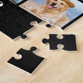 Aangepaste 33 foto collage familie 16x20 520 stuk legpuzzel (Zijkant)