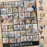 Aangepaste 33 foto collage familie 16x20 520 stuk legpuzzel<br><div class="desc">Ontgrendel de vreugde van gedeelde herinneringen met onze Cherished Memories 33-Photo Collage Jigsaw Puzzle. Deze prachtige puzzel is perfect voor het vieren van de speciale momenten met familie, vrienden, huisdieren en grootouders. Of het nu gaat om een collectie van je favoriete snapshots van een familievakantie, een reeks hartverwarmende dierenfoto's of...</div>