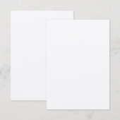 Aangepaste 3,5-inch x 5-inch kraft | Milieuvriende Kaart (Voorkant / Achterkant)