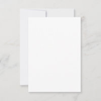 Aangepaste 3.5x5 matte platte uitnodigingen | Pers