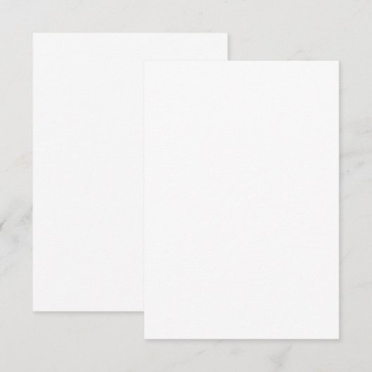 Aangepaste 3.5x5 matte platte uitnodigingen | Pers (Voorkant / Achterkant)