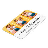 Aangepaste 3 foto Collage Beste Vrienden voor alti Magneet (Linkerzijde)