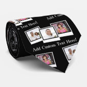 Aangepaste 3 foto-momentopname Lijsten Aangepaste Stropdas (Opgerold)