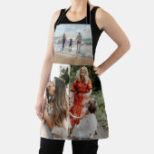 Aangepaste 3 fotocollage Voeg uw favoriete Afbeeld Schort (Insitu)