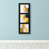 Aangepaste 3 foto's toevoegen canvas afdruk (Insitu (Houten vloer))