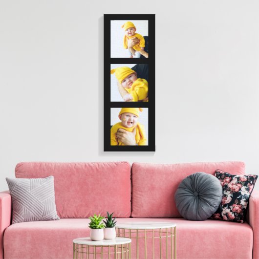 Aangepaste 3 foto's toevoegen canvas afdruk (Insitu (Woonkamer))