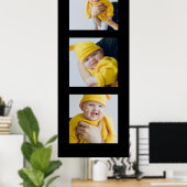 Aangepaste 3 foto's toevoegen poster (Thuiskantoor)