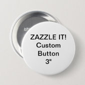 Aangepaste 3-inch Button badge Blanco Sjabloon (Voorkant /achterkant)