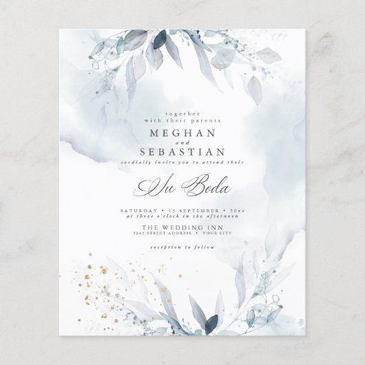 Aangepaste 3 Isaac Ruth Budget Dusty Blue Waterver (Voorkant)