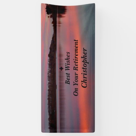 Aangepaste 3 regels voor tekstvisserij spandoek (Verticaal)