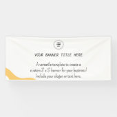 Aangepaste 3 'x 5' Outdoor Business Banner (Horizontaal)