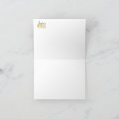 Aangepaste 40e Happy Birthday Kaart (Binnen)