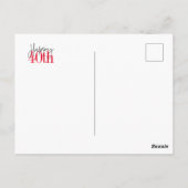 Aangepaste 40e Happy Birthday Kaart (Achterkant)
