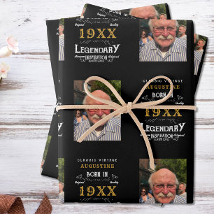 Aangepaste 40e jaarlijkse papierbladen voor het ve inpakpapier vel