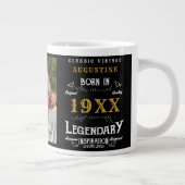 Aangepaste 40e verjaardag grote koffiekop (Rechts)