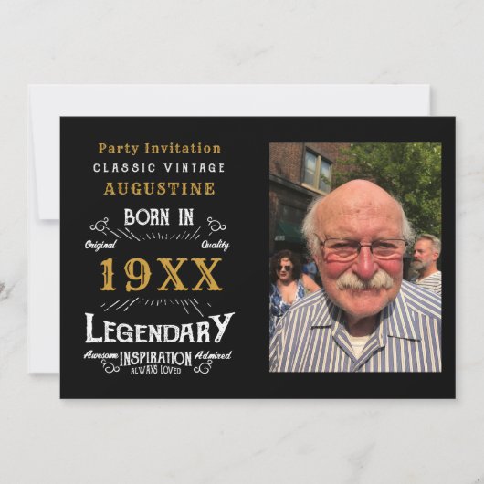 Aangepaste 40e verjaardag kaart (Voorkant)